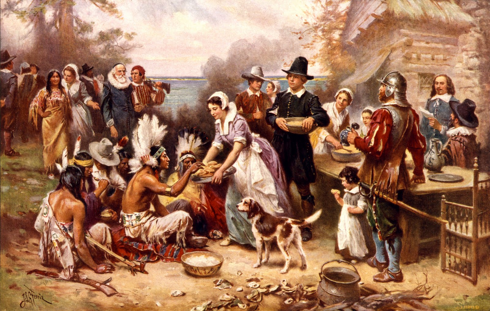 the first thanksgiving